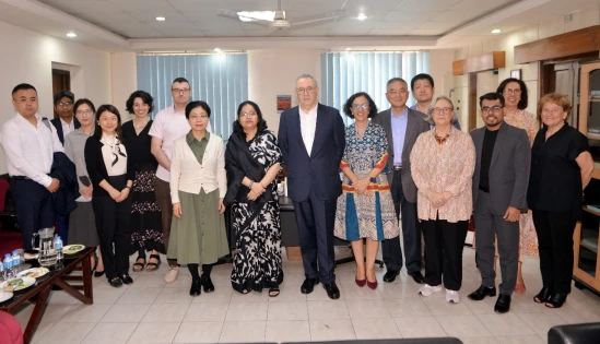 ঢাবি প্রো-ভিসি (প্রশাসন)-এর সঙ্গে স্পেনের প্রতিনিধিদলের সাক্ষাৎ